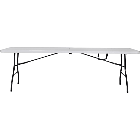 Cosco Fold-in-Half Blow Molded Table - For - Table TopRectangle Top - Four Leg Base - 4 Legs - 300 lb Capacity x 30 Cosco Fold-in-Half Blow Molded Table - For - Table TopRectangle Top - Four Leg Base - 4 Legs - 300 lb Capacity x 30