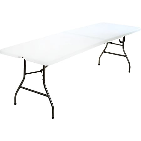 Cosco Fold-in-Half Blow Molded Table - For - Table TopRectangle Top - Four Leg Base - 4 Legs - 300 lb Capacity x 30 Cosco Fold-in-Half Blow Molded Table - For - Table TopRectangle Top - Four Leg Base - 4 Legs - 300 lb Capacity x 30