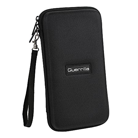 Guerrilla Calculator Zipper Case For Graphing Calculators, Black, G1-CALCCASEBLK