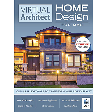 Virtual Architect Home Design Software, For Mac®