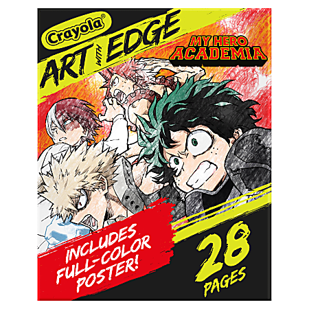 Crayola Art With Edge My Hero Academia Coloring Set