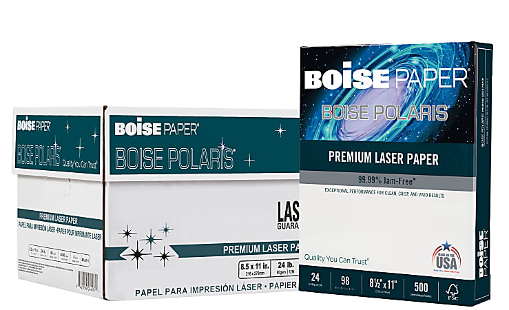 Boise Polaris Premium Laser Paper