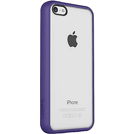 Belkin View Case For iPhone 5C - For Apple iPhone Smartphone - Purple - Scratch Resistant, Ding Resistant - Plastic, Polycarbonate, Thermoplastic Polyurethane (TPU)