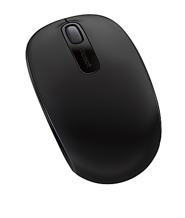 Microsoft® 1850 Wireless Mobile Mouse, Black