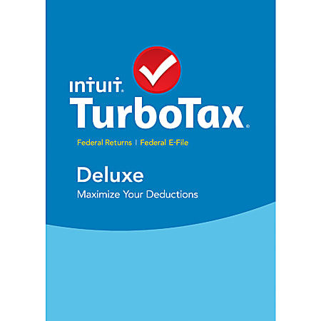 TurboTax Deluxe Fed + Efile 2015 (Mac), Download Version