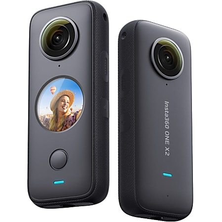 Insta360 ONE X2 Digital Camcorder, 1.3 LCD Touchscreen, 1/2.3 CMOS, High  Dynamic Range (HDR), 5.7K