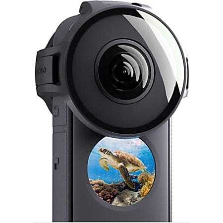 Insta360 ONE X2 Digital Camcorder 1.3 LCD Touchscreen 12.3 CMOS High  Dynamic Range HDR 5.7K 169 MP4 H.264 H.265 microSD microSDHC microSDXC GPS  Memory Card Wireless LAN Pocket Mount Bike Mount - Office Depot