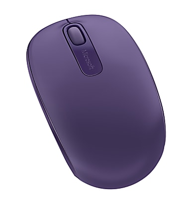 Microsoft® 1850 Wireless Mobile Mouse, Purple