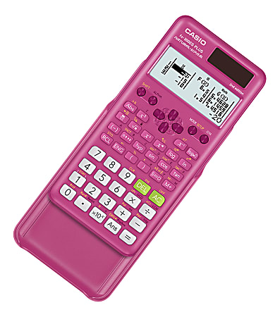 Casio fx 300ES PLUS Natural V.P.A.M. 2nd Edition Scientific Calculator Pink FX 300ESPLS2 PK Office Depot