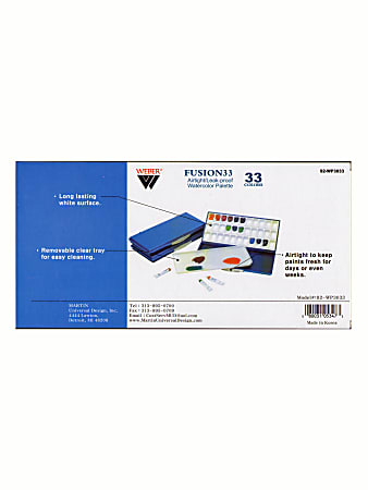 Mijello Airtight Palette, 33 Wells