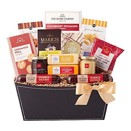 Hickory Farms - Ultimate Party Snacks Gift Basket - 13 itms