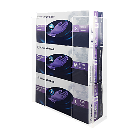 Kantek Acrylic Glove Box Holders - Acrylic - 1 Each - Clear