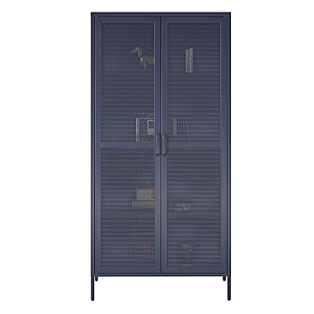 Supeer Black Metal Storage Cabinet, 72 Locking Steel Storage Cabinet with  Shelves, Tall Metal Garage Cabinet Lockable Cabinets for Home Office