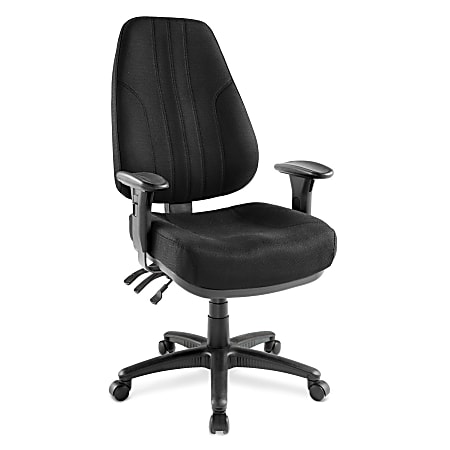 Raynor Miranda Multifunction High Back Chair Black Office Depot