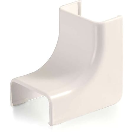 C2G Wiremold Uniduct 2800 Internal Elbow - Fog White - Fog White - Polyvinyl Chloride (PVC)