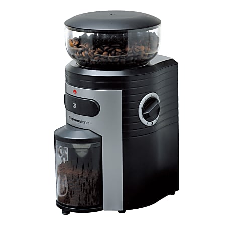 Brentwood 8 Ounce Automatic Burr Coffee Bean Grinder Mill in Black