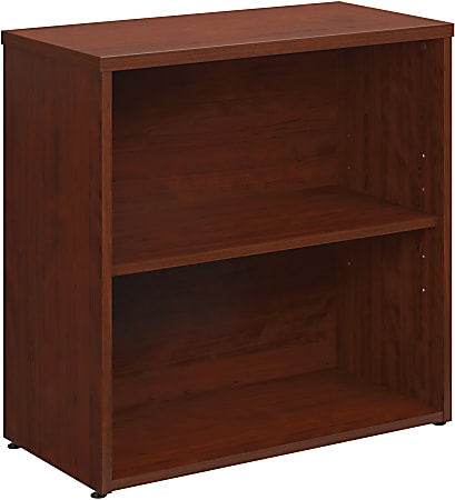 Sauder® Affirm 30”H 2-Shelf Bookcase, Classic Cherry