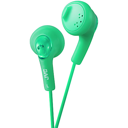 JVC Gumy Earbuds, Green, JVCHAF160G