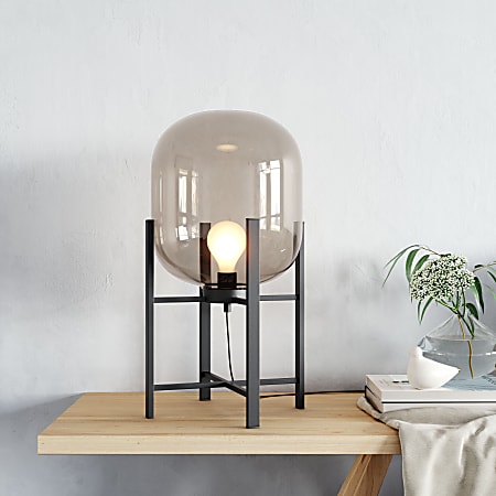 Zuo Modern Wonderwall Table Lamp 20 18 H Black - Office Depot