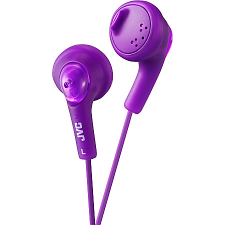 JVC Gumy Earbuds, Violet, JVCHAF160V