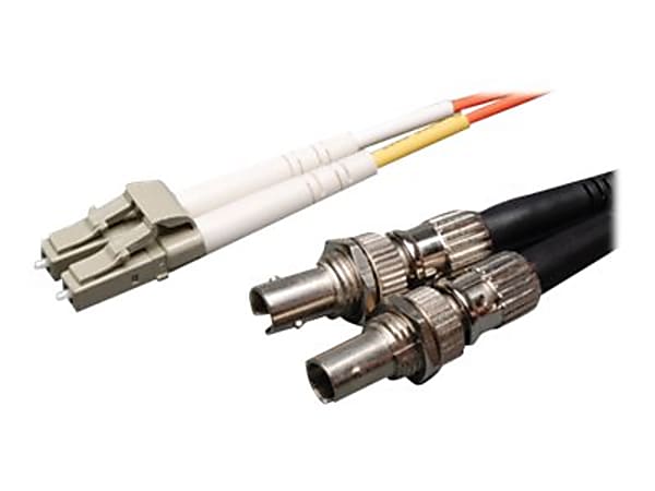 Tripp Lite 0.3M Duplex Multimode Fiber Optic 50/125 Adapter LC/ST M/F 1ft 1' 0.3 Meter - Network cable - LC multi-mode (M) to ST multi-mode (F) - 0.3 m - fiber optic - duplex - 50 / 125 micron - orange