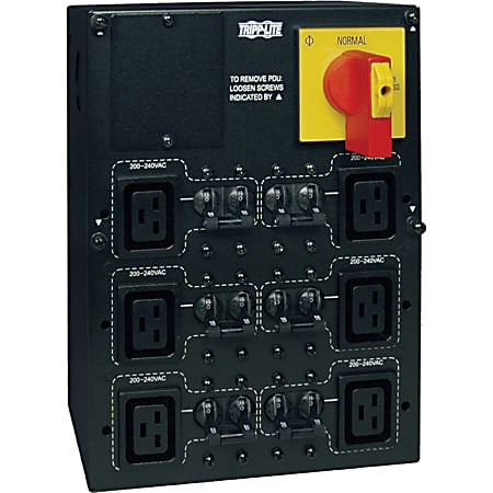 Tripp Lite Detachable PDU with IEC output connections for Online UPS System - 6 x IEC 60320 C19