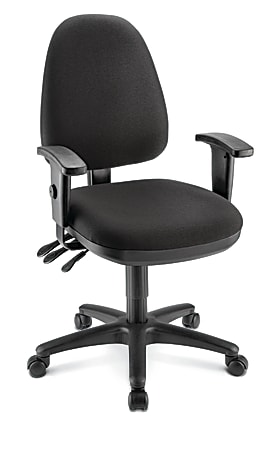 WorkPro® Patriot Multifunction Ergonomic Fabric Task Chair,