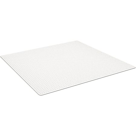 ES ROBBINS Everlife Chairmat - Chair, Home, Office, Medium Pile Carpet - 46" Width x 60" Depth - Rectangular - Vinyl - Clear - 1 Each