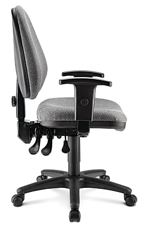 WorkPro Patriot Multifunction Fabric Task Chair Lumbar Support Adjustable Arms 