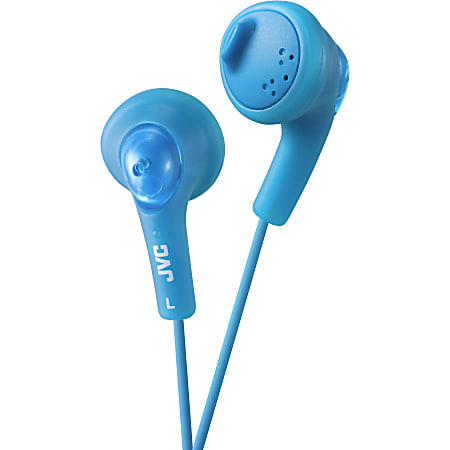 JVC Gumy Earbuds, Blue, JVCHAF160A