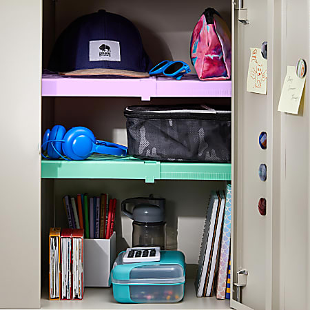  Tools for School Locker Drawer. Includes 2 Removable
