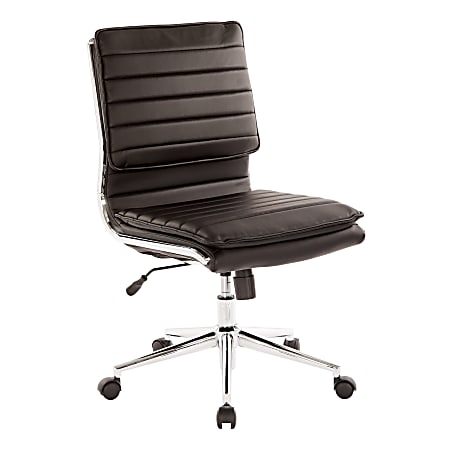Office Star™ Pro-Line II™ SPX Armless Bonded Leather