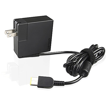 Lenovo 65W Travel Adapter with USB Port(US) - 65 W - 120 V AC Input - 5 V DC/3.25 A, 20 V DC Output
