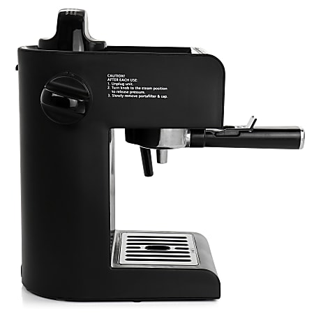 Mr. Coffee 2 Shot Pump Espresso & Cappuccino Maker, Black 