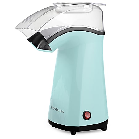 Nostalgia 16-Cup Air Pop Popcorn Maker, Aqua