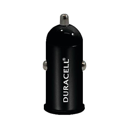 Duracell® Mini Car Charger For USB, Black, LE2149
