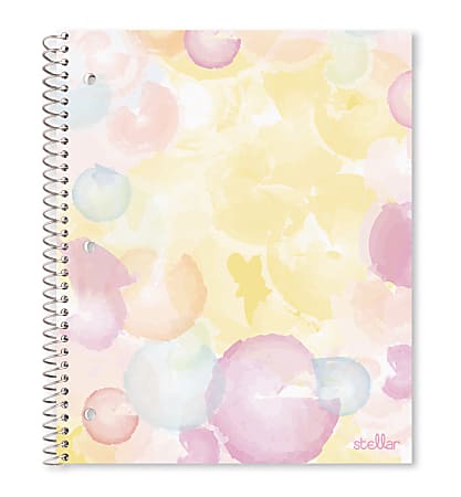 Office Depot® Brand Stellar Poly Notebook, 8-1/2" x 11", 1 Subject, College Ruled, 160 Pages (80 Sheets), Dreamland