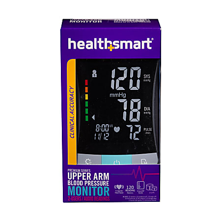 Omron 3 Series Upper Arm Blood Pressure Monitor For Blood Pressure  Irregular Heartbeat Detection Easy to read Display Memory Storage - Office  Depot