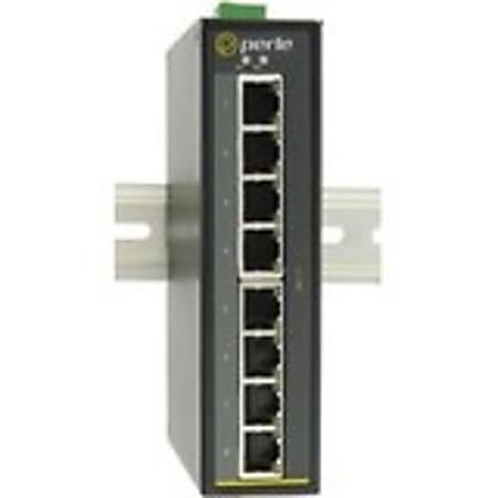 Perle IDS-108F Industrial Ethernet Switch - 9 Ports - Fast Ethernet - 10/100Base-T, 100Base-FX - 2 Layer Supported - Optical Fiber, Twisted Pair - Panel-mountable, Wall Mountable, Rail-mountable, Rack-mountable - 5 Year Limited Warranty