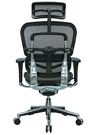 Raynor Ergohuman High Back Ergonomic Mesh Chair OrangeChrome