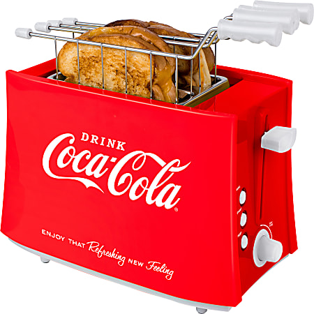 Nostalgia Electrics Coca Cola Grilled Cheese Toaster With Easy