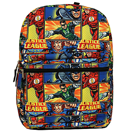 DC Comics Justice League Backpack, Multicolor