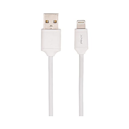 PNY® Lightning Charge & Sync 6 Ft Cable