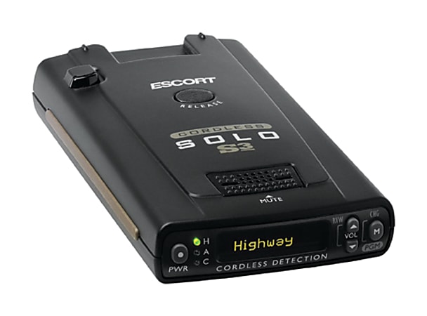 Escort Solo S3 Cordless Radar Detector