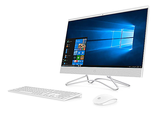 HP 24-f0040 All-In-One PC, 23.8" Full HD Touch Screen, AMD A9 Dual Core, 8 GB Memory, 1 TB Hard Drive, Windows 10 Home