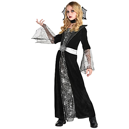 Amscan Dark Countess Girls' Halloween Costume, Large
