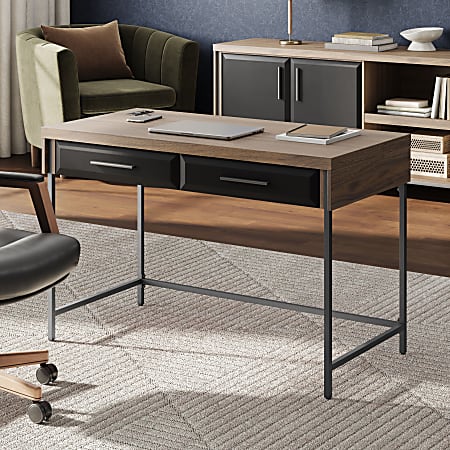 【絶品】 Thomasville Alderbrook Black WalnutMatte Desk Writing W 48 テーブル