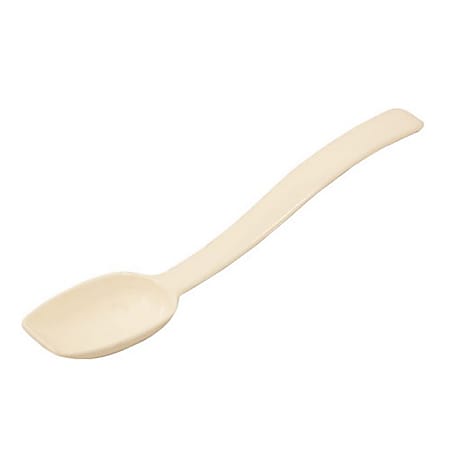 Carlisle Solid Serving Spoon, 8", White