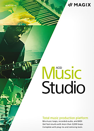 MAGIX ACID Music Studio 10, Traditional Disc