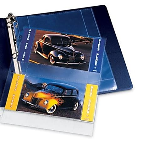 Avery® Clear Mixed Format Photo Album Pages, 10ct (13401) - 4" Width x 6" Length - 3-ring Binding